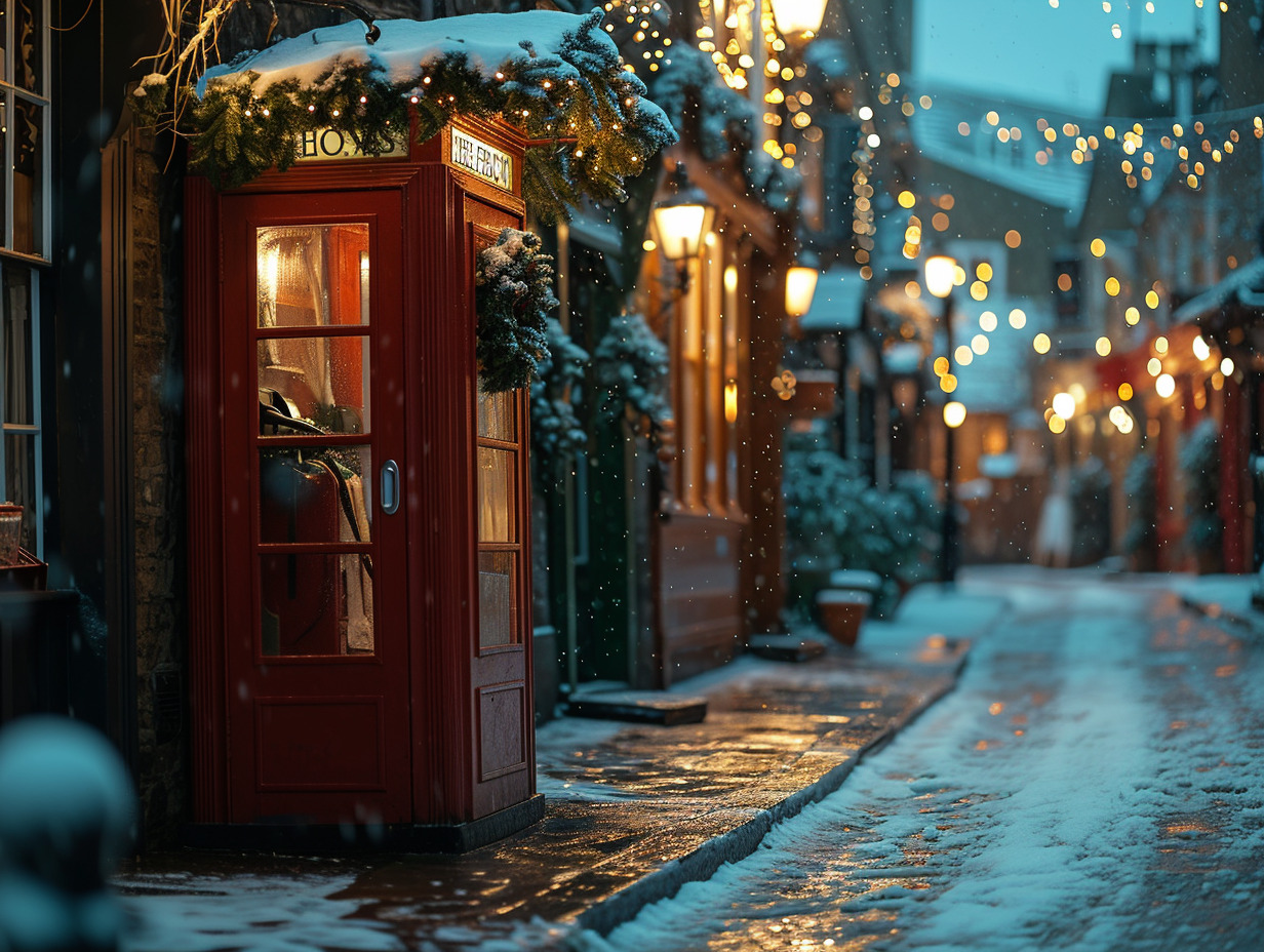 Traditions de Noël en Angleterre coutumes et célébrations festives