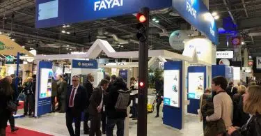 Un stand de Fayat Energie