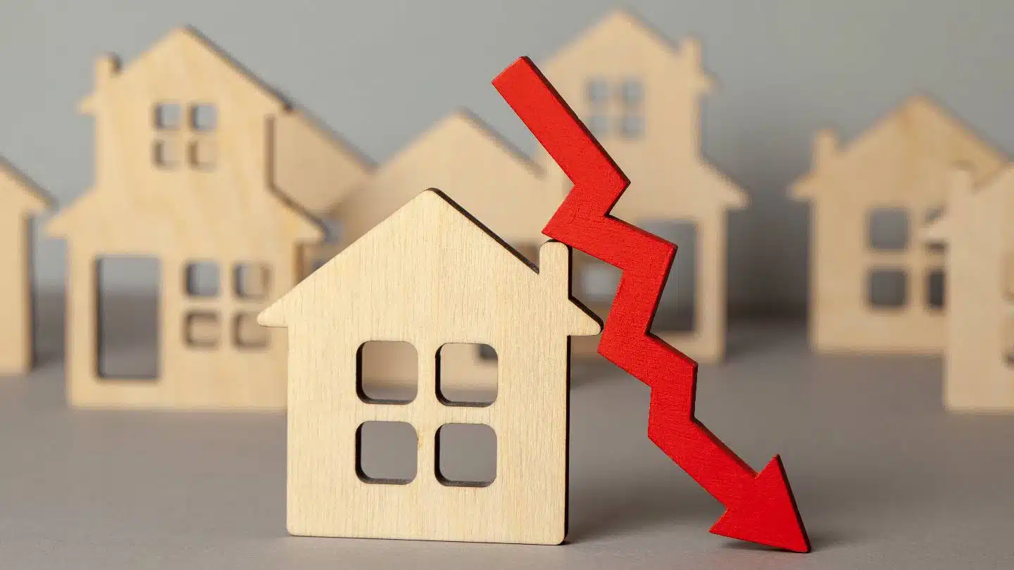 parier sur une baisse des prix dans l'immobilier